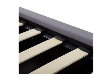 Daxxon Sengramme 160x200 cm - Grå - Møbler - Senger - Senger med oppbevaring