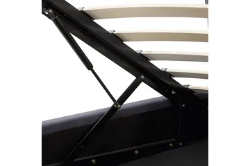 Daxxon Sengramme 180x200 cm - Grå - Møbler - Senger - Senger med oppbevaring