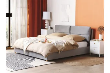 Daxxon Sengramme 180x200 cm - Lys grå - Møbler - Senger - Senger med oppbevaring