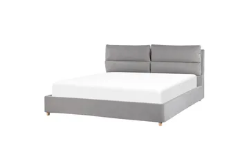 Daxxon Sengramme 180x200 cm - Lys grå - Møbler - Senger - Senger med oppbevaring