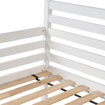 Daybed Theza Hvit - Hvit - Møbler - Senger - Gjesteseng & ekstraseng - Uttrekkbar seng