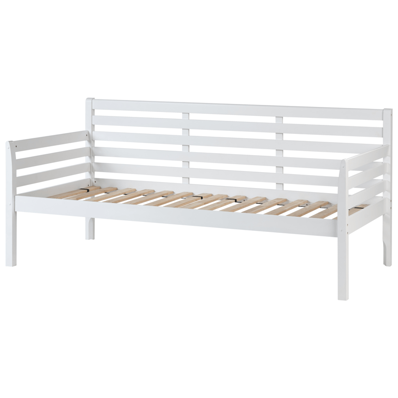 Daybed Theza Hvit - Hvit - Møbler - Senger - Gjesteseng & ekstraseng - Uttrekkbar seng