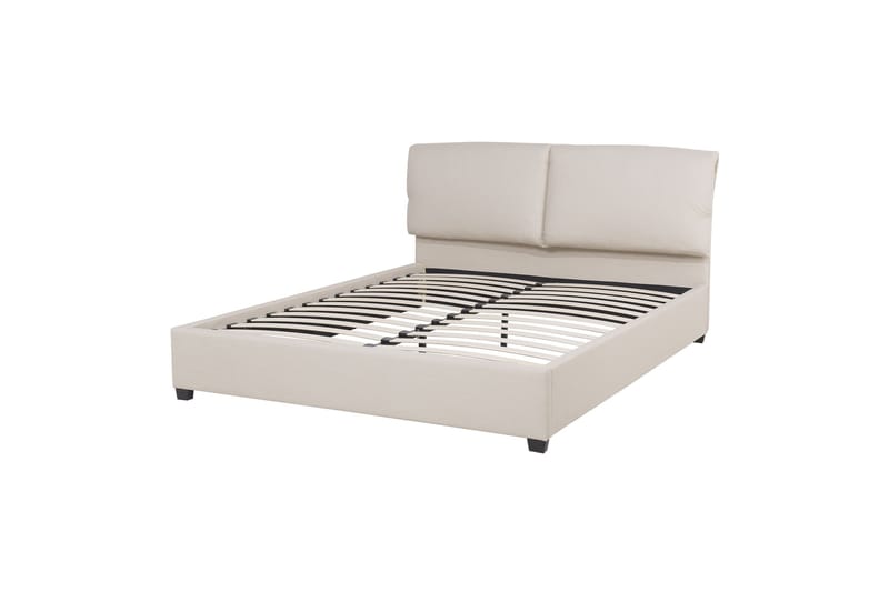 Deagan Sengramme 140x200 cm, Beige/Mørkt tre