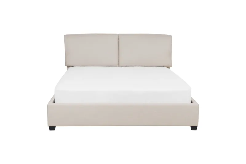 Deagan Vannseng 140x200 cm, Beige/Mørkt tre