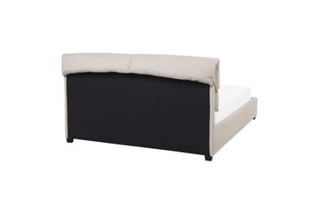 Deagan Vannseng 140x200 cm - Beige/Mørkt tre - Møbler - Senger - Vannsenger