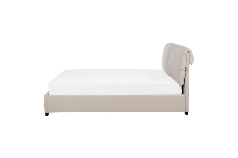 Deagan Vannseng 160x200 cm - Beige/Mørkt tre - Møbler - Senger - Vannsenger