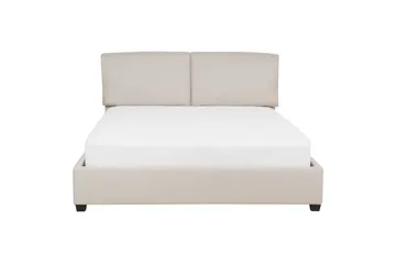 Deagan Vannseng 160x200 cm - Beige/Mørkt tre - Møbler - Senger - Vannsenger