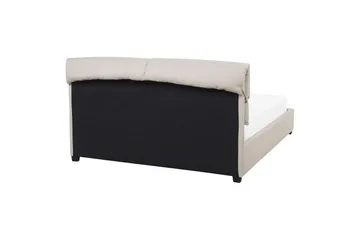 Deagan Vannseng 160x200 cm - Beige/Mørkt tre - Møbler - Senger - Vannsenger