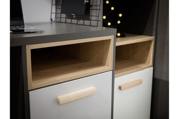 Dekona Møbelsett For Soverom - Grå/Hvit - Møbler - Senger - Møbelsett til soverom