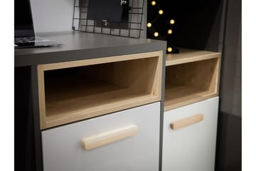 Dekona Møbelsett For Soverom - Grå/Hvit - Møbler - Senger - Møbelsett til soverom