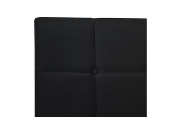 Denae Kontinentalseng 160x200 cm - Svart/Sølv - Møbler - Senger - Kontinentalsenger