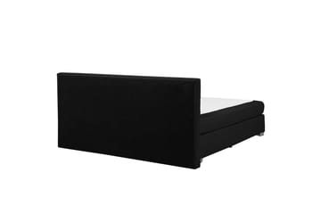 Denae Kontinentalseng 180x200 cm - Svart/Sølv - Møbler - Senger - Kontinentalsenger