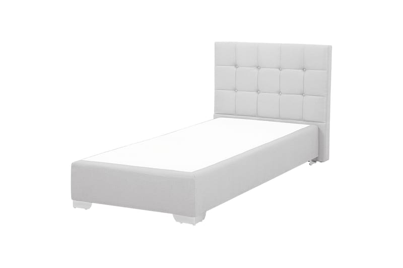 Denae Kontinentalseng 90x200 cm - Grå/Sølv - Møbler - Senger - Kontinentalsenger