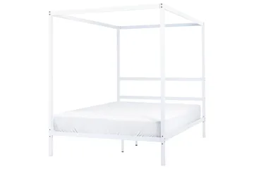 Denaya Himmelsseng 140x200 cm - Hvit - Møbler - Senger - Himmelseng