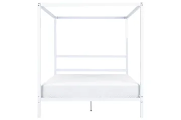 Denaya Himmelsseng 160x200 cm - Hvit - Møbler - Senger - Himmelseng