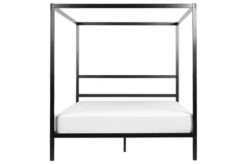 Denaya Himmelsseng 160x200 cm - Svart - Møbler - Senger - Himmelseng