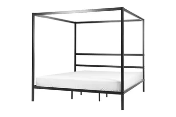 Denaya Himmelsseng 180x200 cm - Svart - Møbler - Senger - Himmelseng