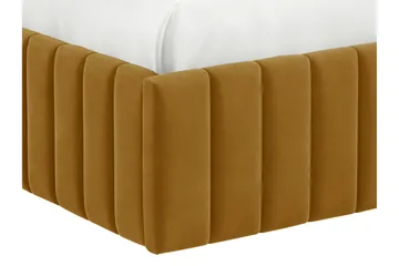 Desio Oppbevaringsseng 140x200 cm - Blå - Møbler - Senger - Senger med oppbevaring