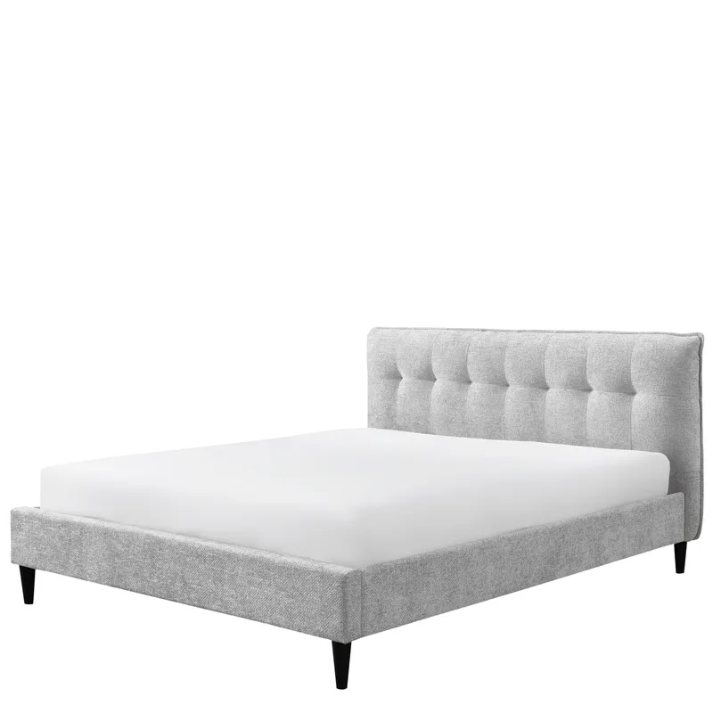 Deyros sengeramme 160x200 cm, grå