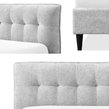 Deyros sengeramme 90x200 cm - grå - Møbler - Senger - Sengeramme & sengestamme