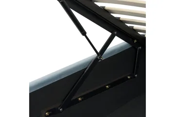 Diantha Sengramme 90x200 cm - Blå - Møbler - Senger - Senger med oppbevaring