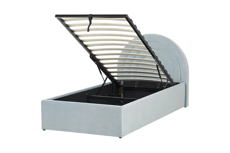 Diantha Sengramme 90x200 cm - Blå - Møbler - Senger - Senger med oppbevaring