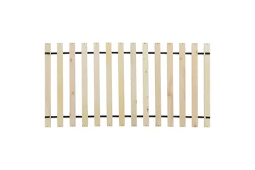 Diantha Sengramme 90x200 cm - Blå/Lyst tre - Møbler - Senger - Sengeramme & sengestamme