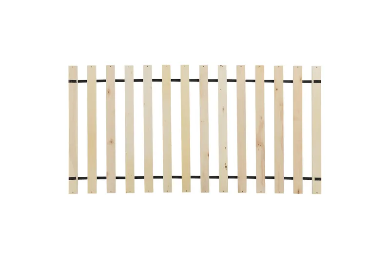 Diantha Sengramme 90x200 cm - Blå/Lyst tre - Møbler - Senger - Sengeramme & sengestamme