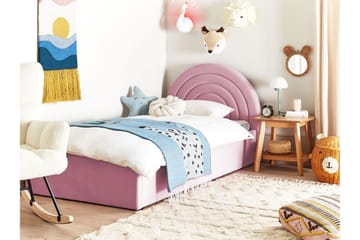 Diantha Sengramme 90x200 cm - Rosa - Møbler - Senger - Senger med oppbevaring