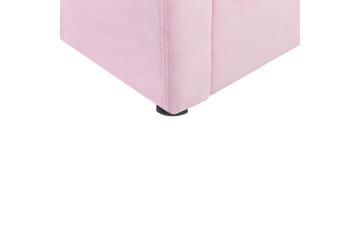 Diantha Sengramme 90x200 cm - Rosa - Møbler - Senger - Senger med oppbevaring