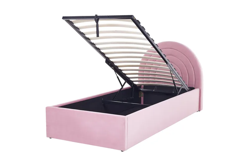 Diantha Sengramme 90x200 cm - Rosa - Møbler - Senger - Senger med oppbevaring