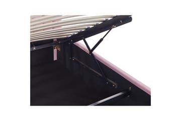 Diantha Sengramme 90x200 cm - Rosa - Møbler - Senger - Senger med oppbevaring