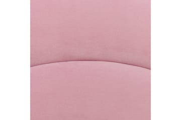 Diantha Sengramme 90x200 cm - Rosa/Lyst tre - Møbler - Senger - Sengeramme & sengestamme