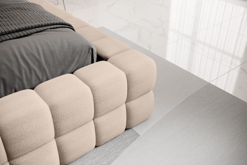 Dizzle Sengeramme 140x200 cm - Beige - Møbler - Senger - Senger med oppbevaring