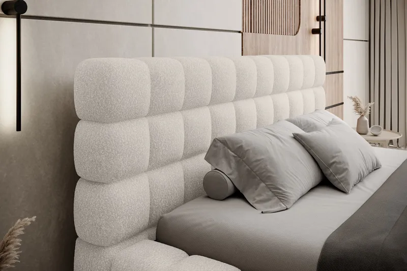 Dizzle Sengeramme 140x200 cm - Hvit - Møbler - Senger - Senger med oppbevaring