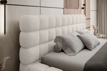 Dizzle Sengeramme 140x200 cm - Hvit - Møbler - Senger - Senger med oppbevaring