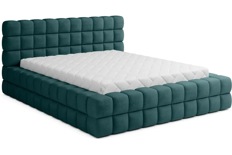 Dizzle Sengeramme 160x200 cm - Grønn - Møbler - Senger - Senger med oppbevaring