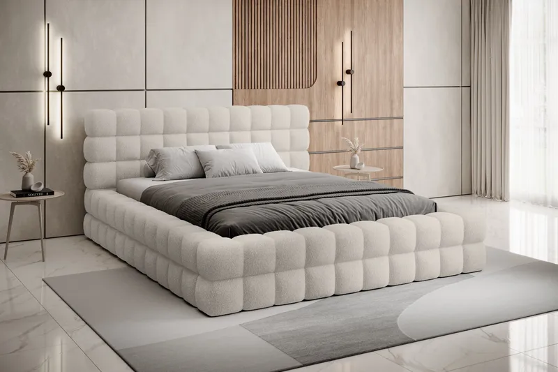Dizzle Sengeramme 180x200 cm - Beige - Møbler - Senger - Senger med oppbevaring