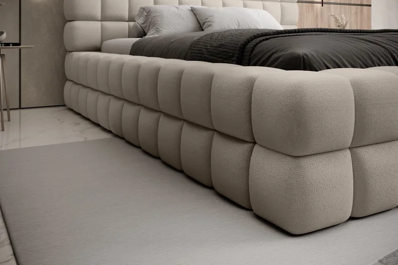 Dizzle Sengeramme 180x200 cm - Beige - Møbler - Senger - Senger med oppbevaring