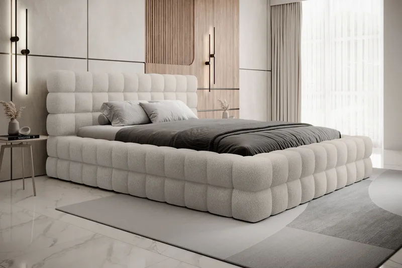 Dizzle Sengeramme 180x200 cm - Beige - Møbler - Senger - Senger med oppbevaring