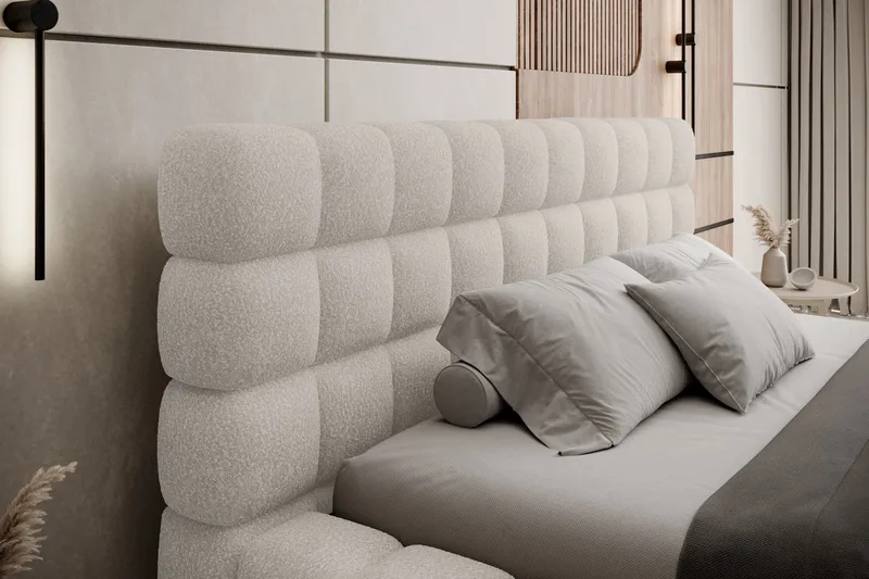 Dizzle Sengeramme 180x200 cm - Beige - Møbler - Senger - Senger med oppbevaring