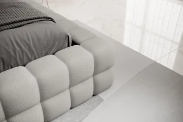 Dizzle Sengeramme 180x200 cm - Grå - Møbler - Senger - Senger med oppbevaring