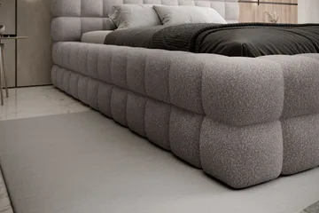 Dizzle Sengeramme 180x200 cm - Grå - Møbler - Senger - Senger med oppbevaring