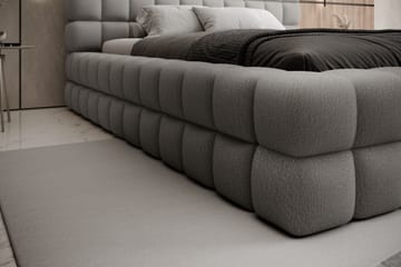 Dizzle Sengeramme 180x200 cm - Grå - Møbler - Senger - Senger med oppbevaring