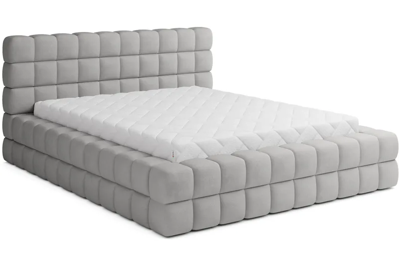 Dizzle Sengeramme 180x200 cm - Grå - Møbler - Senger - Senger med oppbevaring