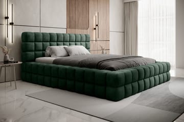 Dizzle Sengeramme 180x200 cm - Grønn - Møbler - Senger - Senger med oppbevaring