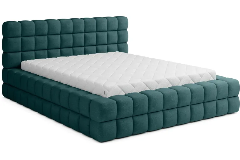 Dizzle Sengeramme 180x200 cm - Grønn - Møbler - Senger - Senger med oppbevaring