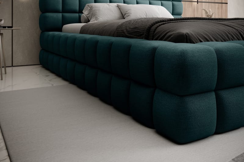 Dizzle Sengeramme 180x200 cm - Grønn - Møbler - Senger - Senger med oppbevaring