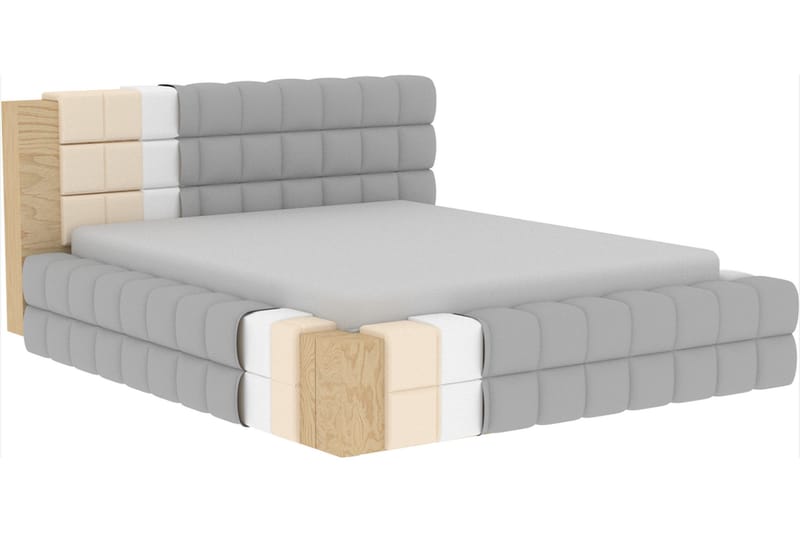 Dizzle Sengeramme 180x200 cm - Hvit - Møbler - Senger - Senger med oppbevaring