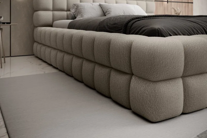 Dizzle Sengramme 140x200 cm - Beige - Møbler - Senger - Senger med oppbevaring